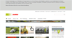 Desktop Screenshot of nordostbayern.claas-partner.de